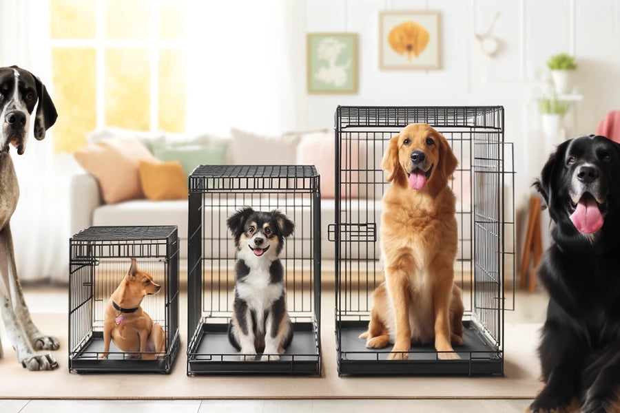 View of Find the Perfect Dog Crate: Sizes & Types for Every Breed