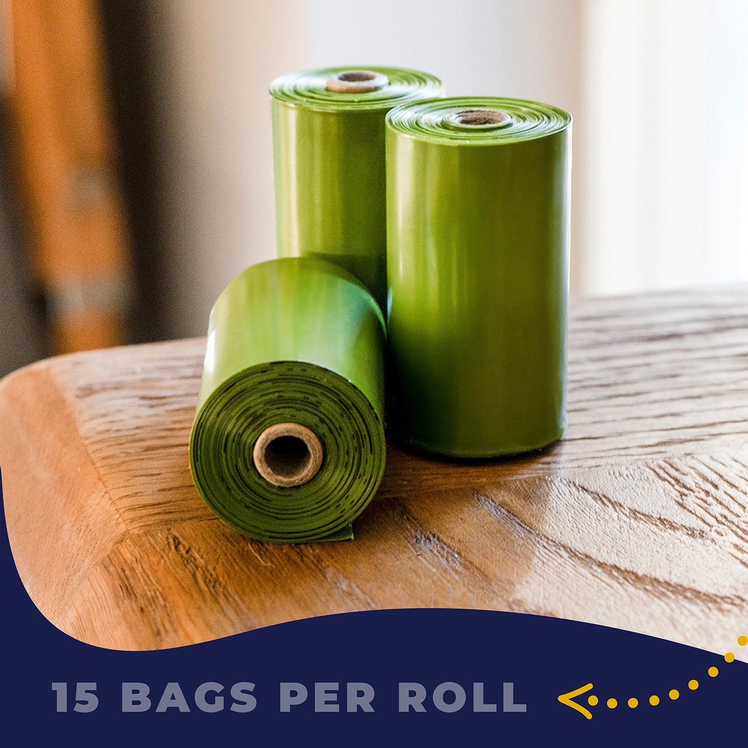 270 Dog Poop Bags with Tie Handles – Leak-Proof, Lavender Scent
