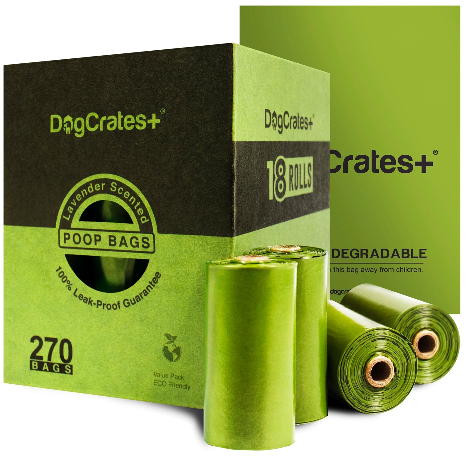 270 Dog Poop Bags – Leak-Proof, Lavender Scent, Tear-Resistant