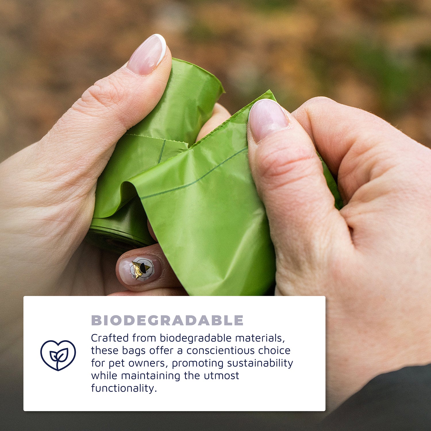 150 Dog Poop Bags with Tie Handles – Leak-Proof, Lavender Scent