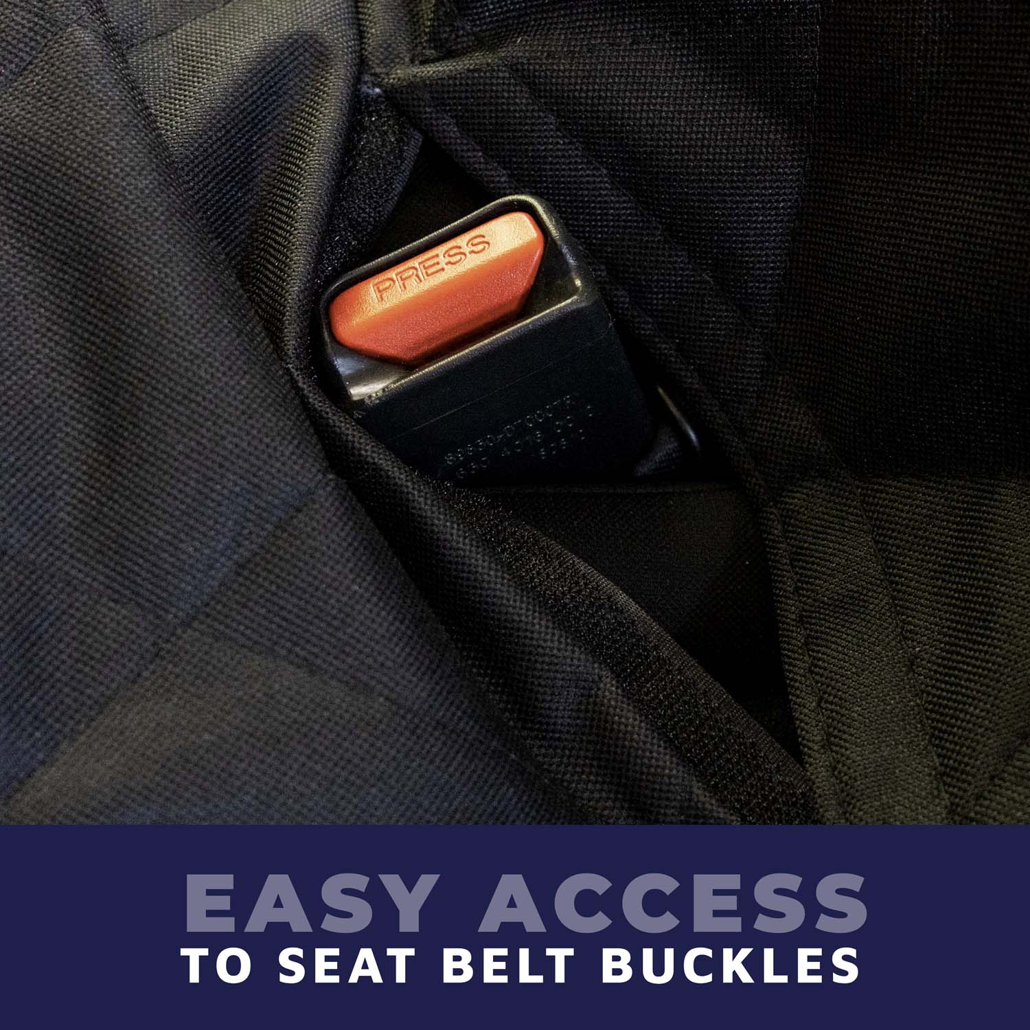 Car Seat Cover/Hammock + Dog Seat Belt Bundle