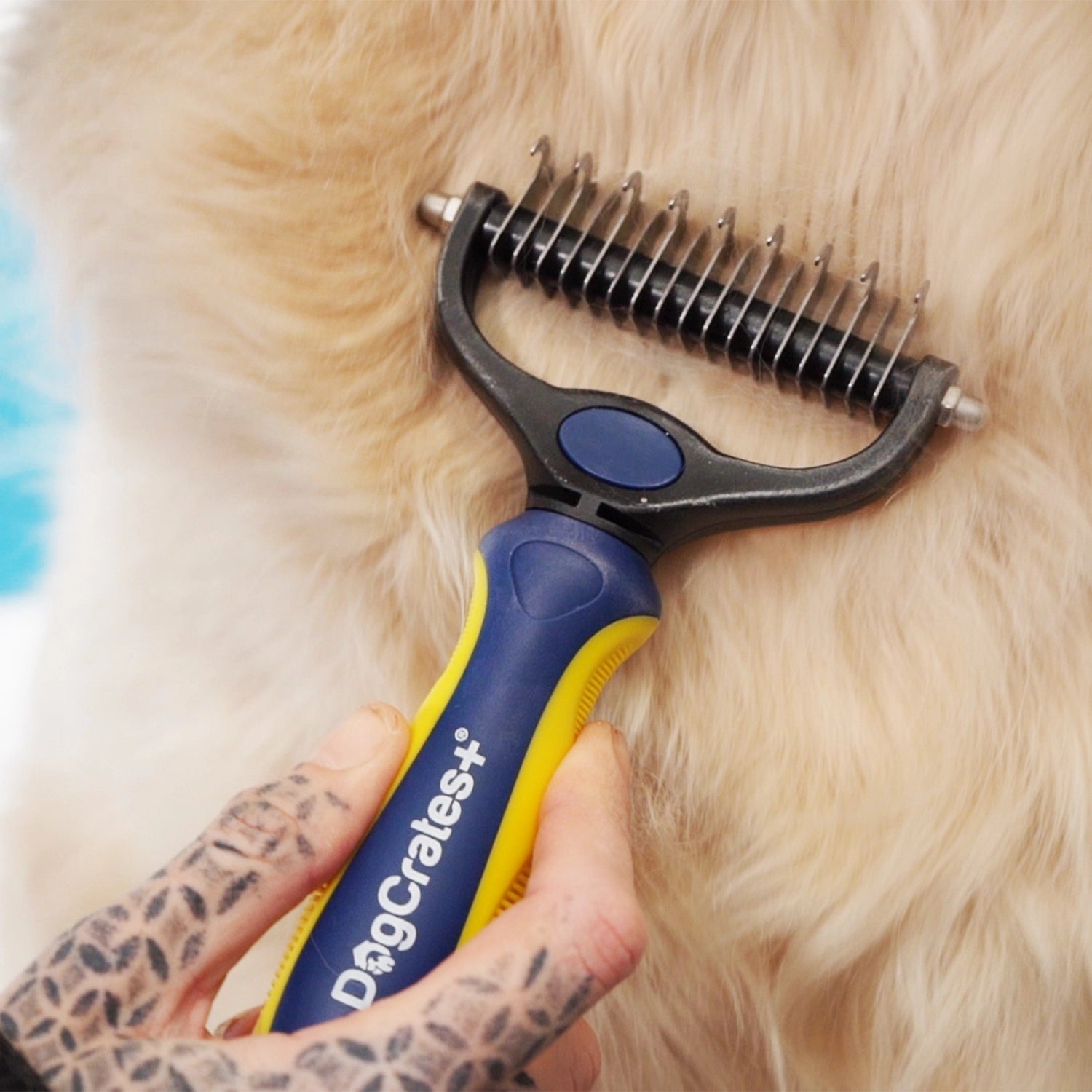 Professional Dog Stainless Steel Undercoat Rake