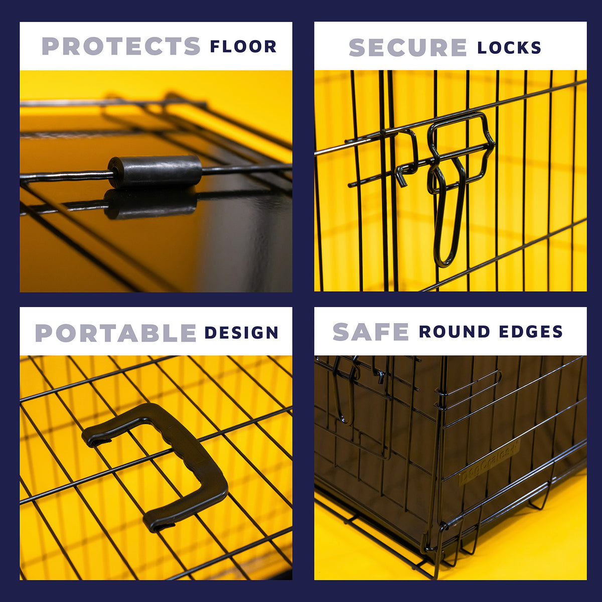 Stunning Durable Dog Crate Beds For Easy Cleaning image